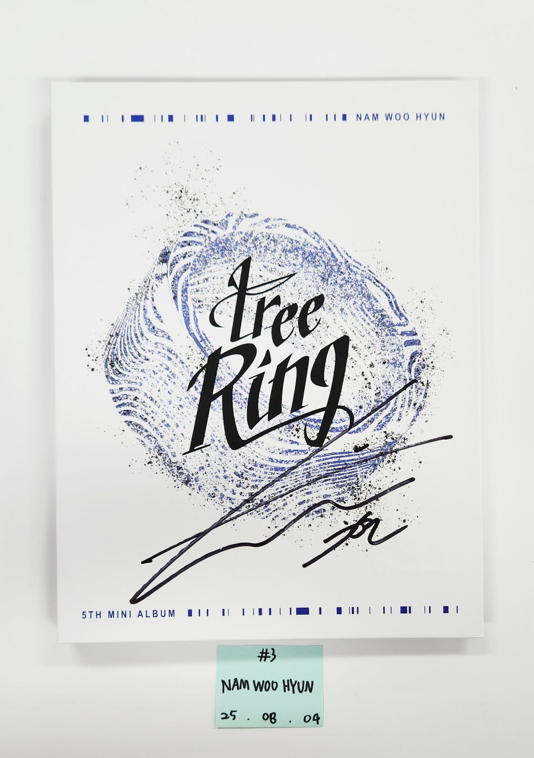NamWoohyun "Tree Ring" - Hand Autographed(Signed) Album [25.8.4]