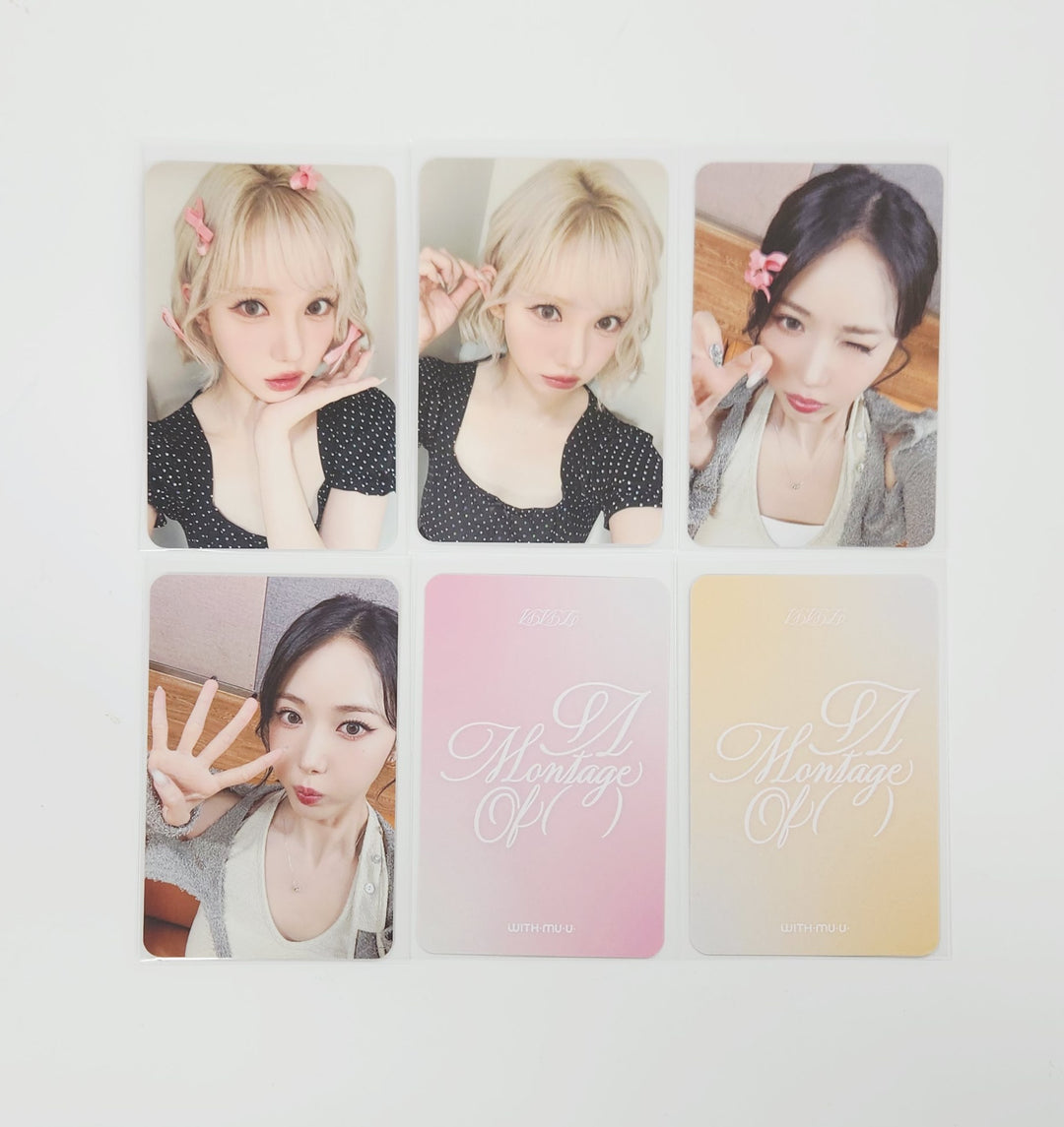 VIVIZ "A Montage of ( )" - Withmuu Fansign Event Photocard R2 [25.8.4]
