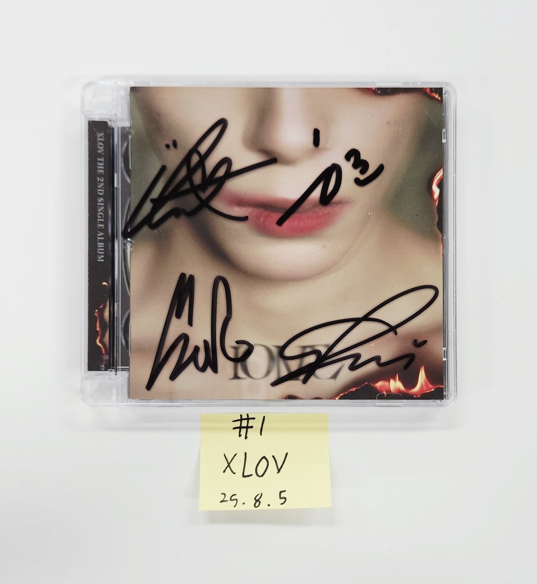 XLOV 期間限定メンバー全員サイン CD MWAVE アルバム IONEトレカ XLOV 期間限定メンバー全員サイン CD MWAVE アルバム IONEトレカ