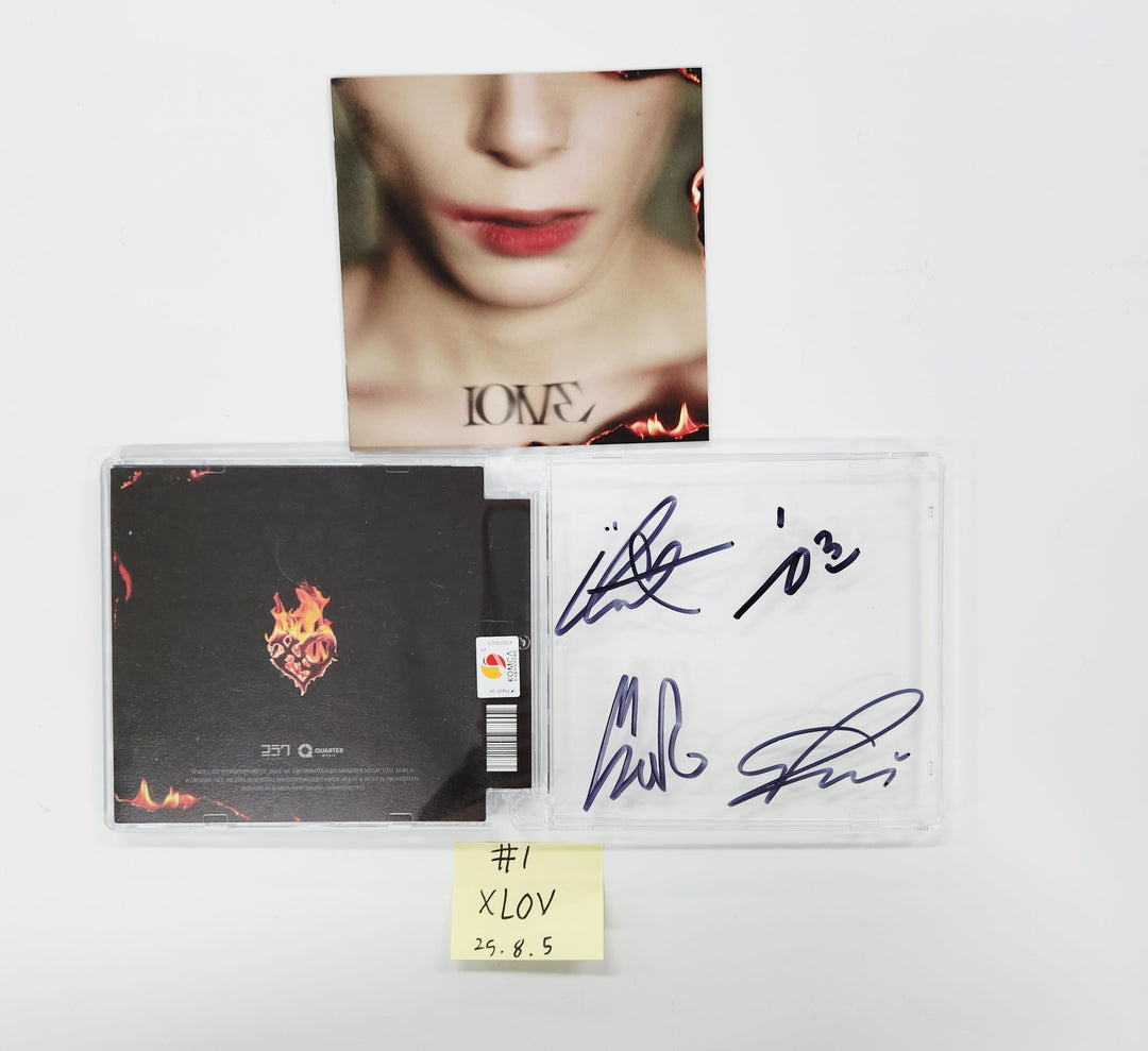 XLOV " I ONE" - Hand Autographed(Signed) Album [25.8.5]