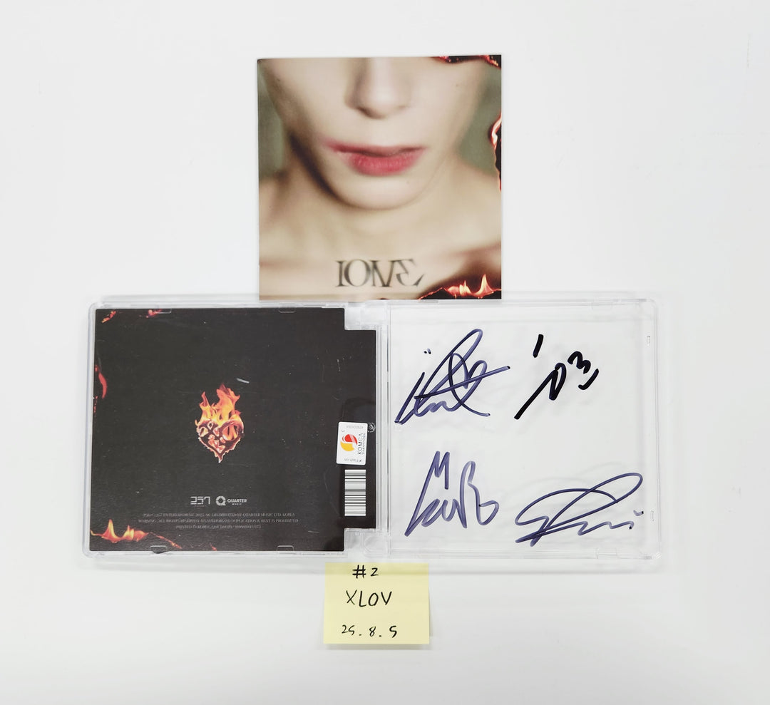 XLOV " I ONE" - Hand Autographed(Signed) Album [25.8.5]