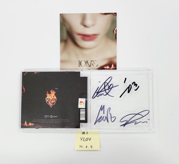 XLOV " I ONE" - Hand Autographed(Signed) Album [25.8.5]