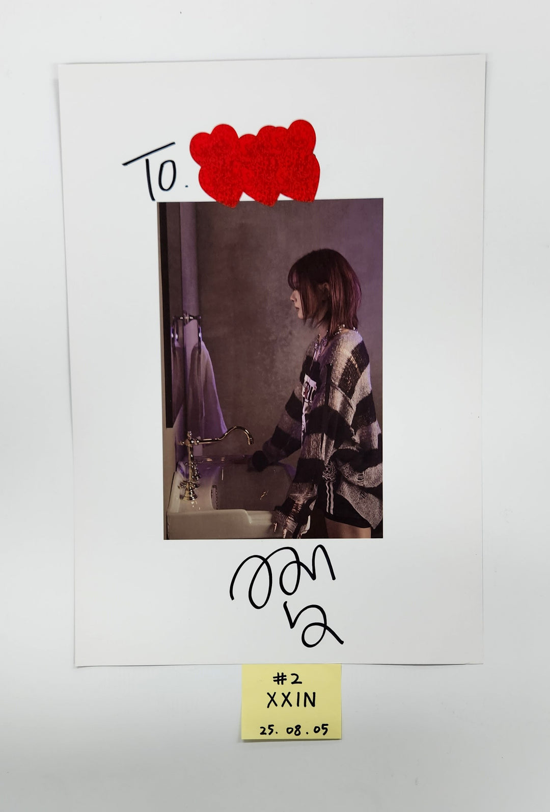 GENBLUE "ACT LIKE THAT" - A Cut Page From Fansign Event Album [25.8.5]