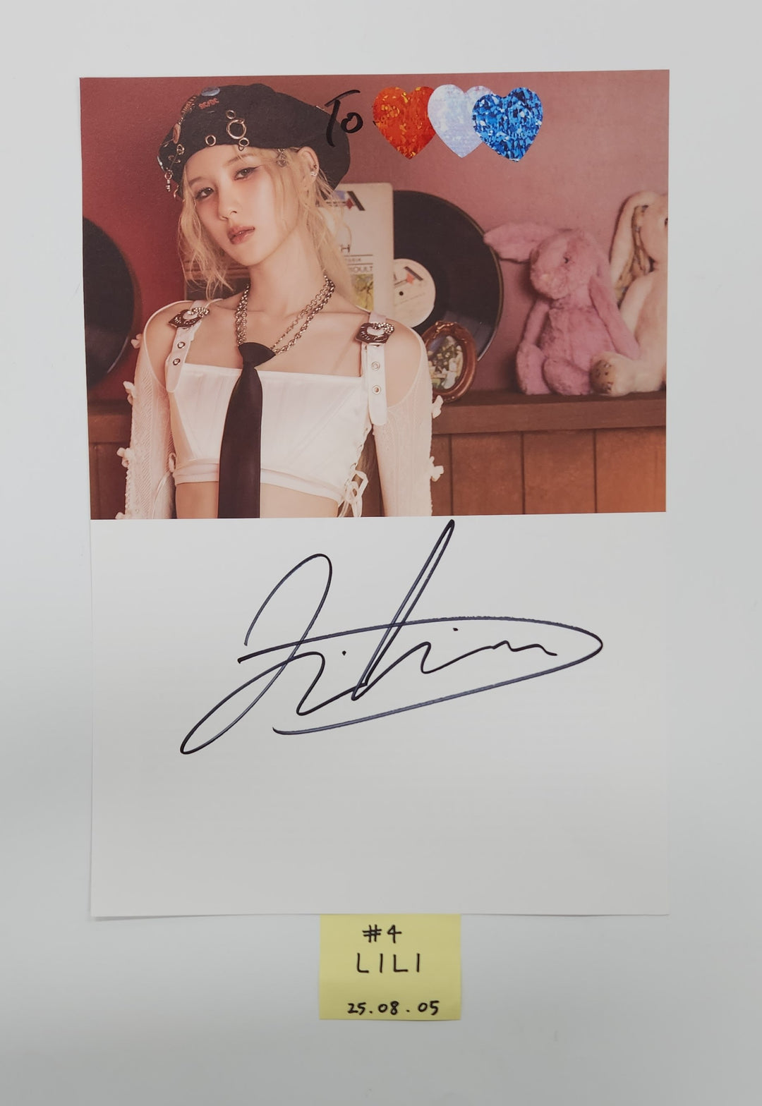 GENBLUE "ACT LIKE THAT" - A Cut Page From Fansign Event Album [25.8.5]