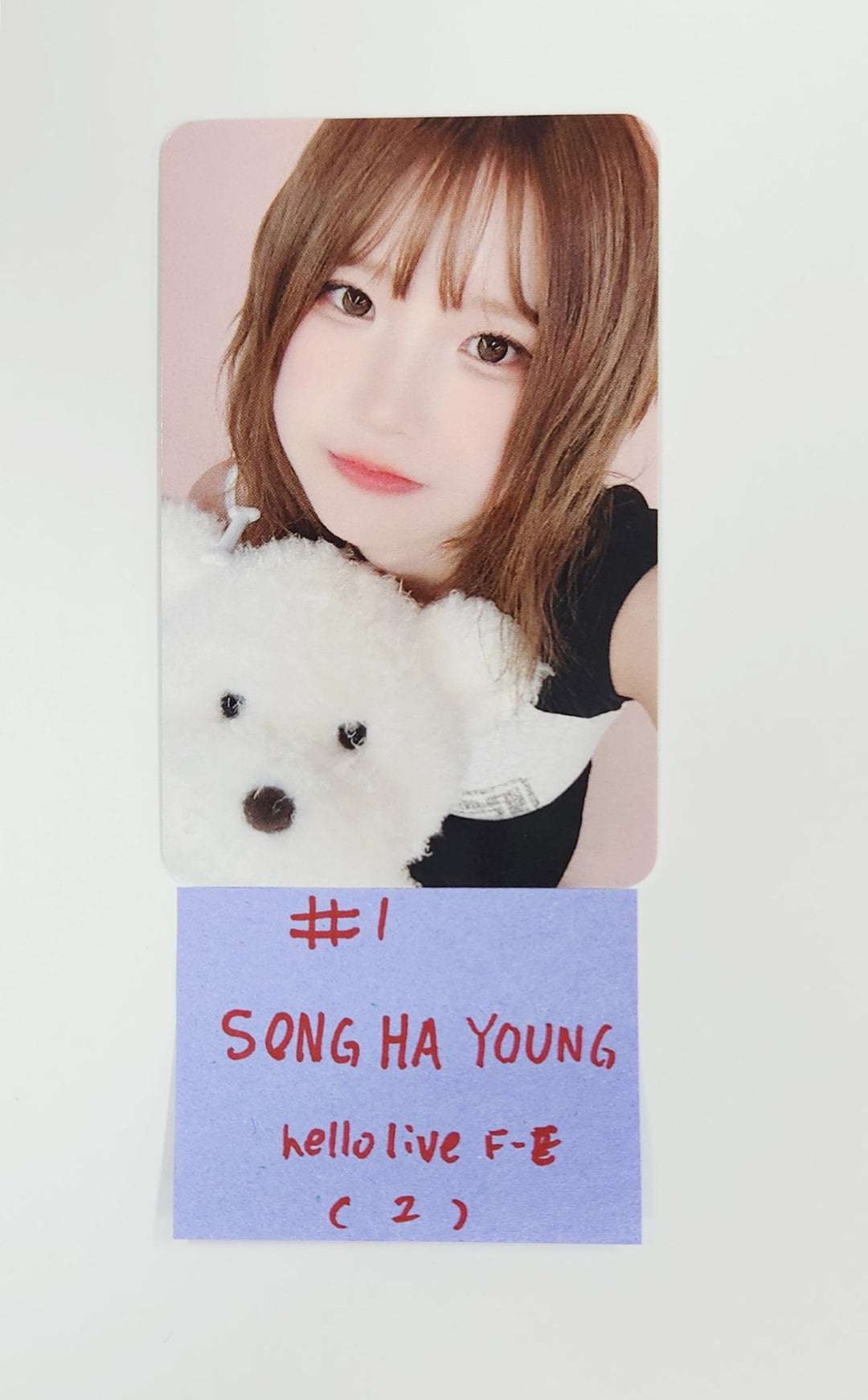 Fromis_9 "From Our 20’s" - Hello Live Fansign Event Photocard [25.8.6]