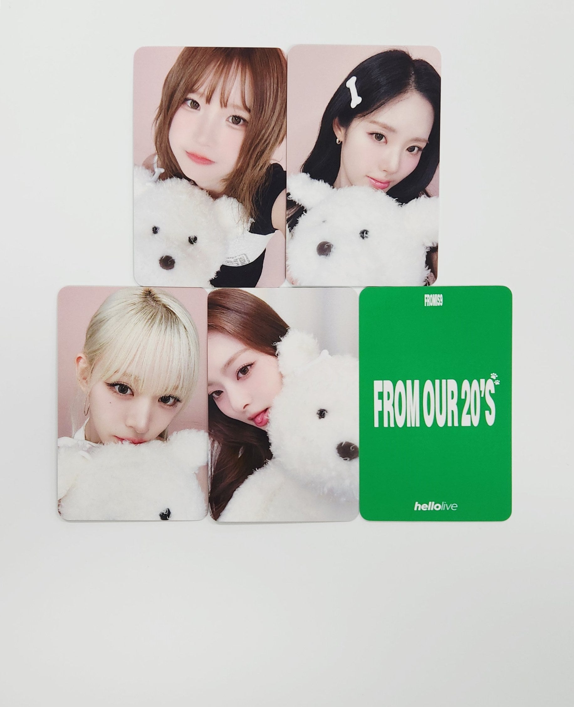 fromis_9 CD4種10枚　直筆サイン特典、フォトカード、ポスター付 Fromis_9 - HALLYUSUPERSTORE