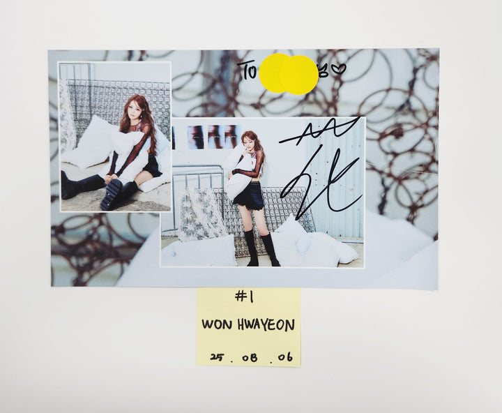IFEYE "Sweet Tang" - A Cut Page From Fansign Event Album [25.8.6]