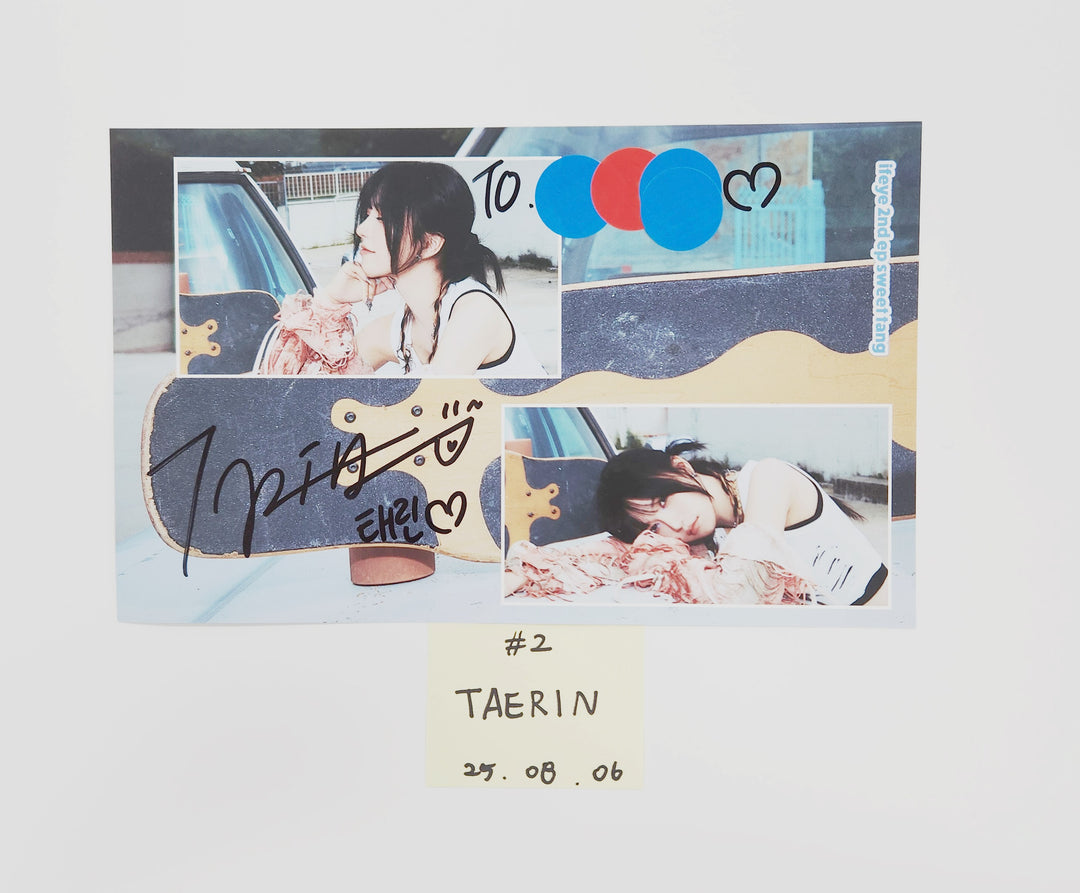 IFEYE "Sweet Tang" - A Cut Page From Fansign Event Album [25.8.6]