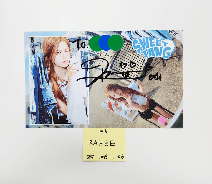 IFEYE "Sweet Tang" - A Cut Page From Fansign Event Album [25.8.6]