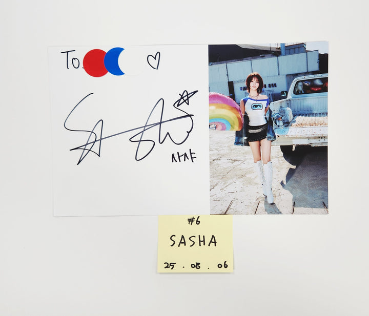 IFEYE "Sweet Tang" - A Cut Page From Fansign Event Album [25.8.6]
