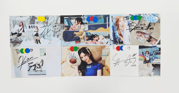IFEYE "Sweet Tang" - A Cut Page From Fansign Event Album [25.8.6]