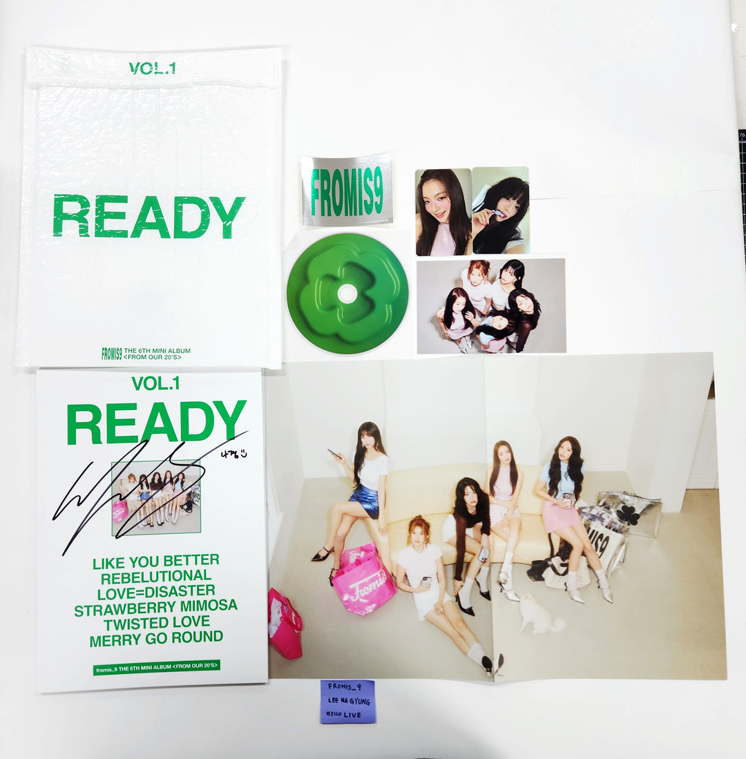 LEE NAGYUNG (of Fromis_9) "From Our 20’s" - Hand Autographed(Signed) Album [25.8.6]