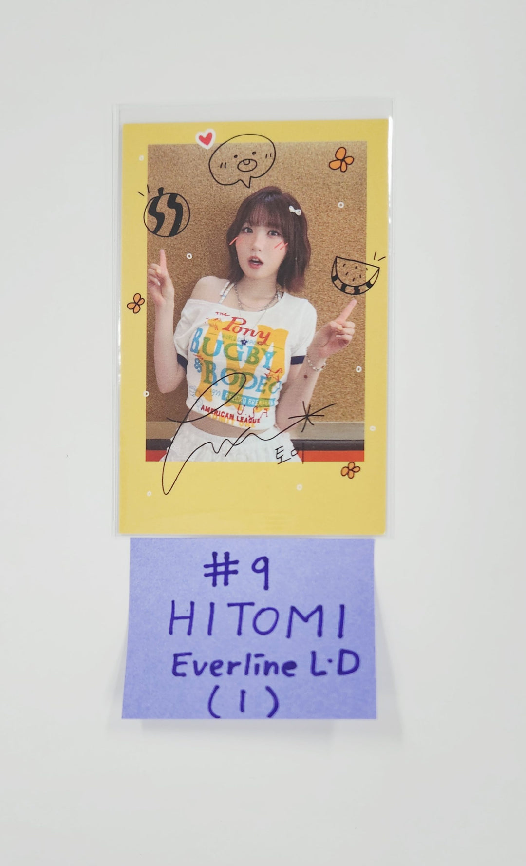 SAY MY NAME "ILY" - Everline Lucky Draw Event Photocard [25.8.6]