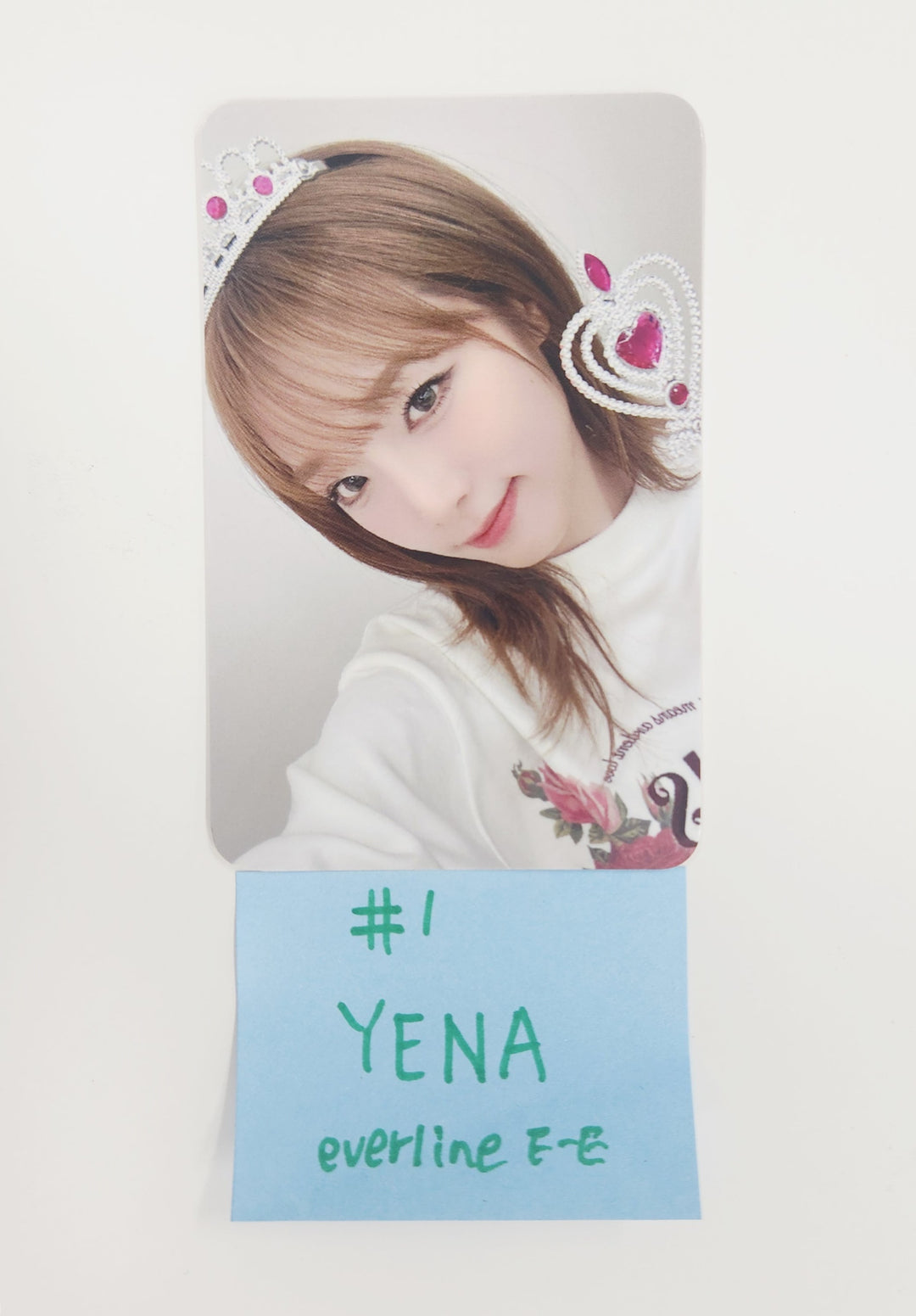 YENA "Blooming Wings" - Everline Fansign Event Photocard [25.8.7]
