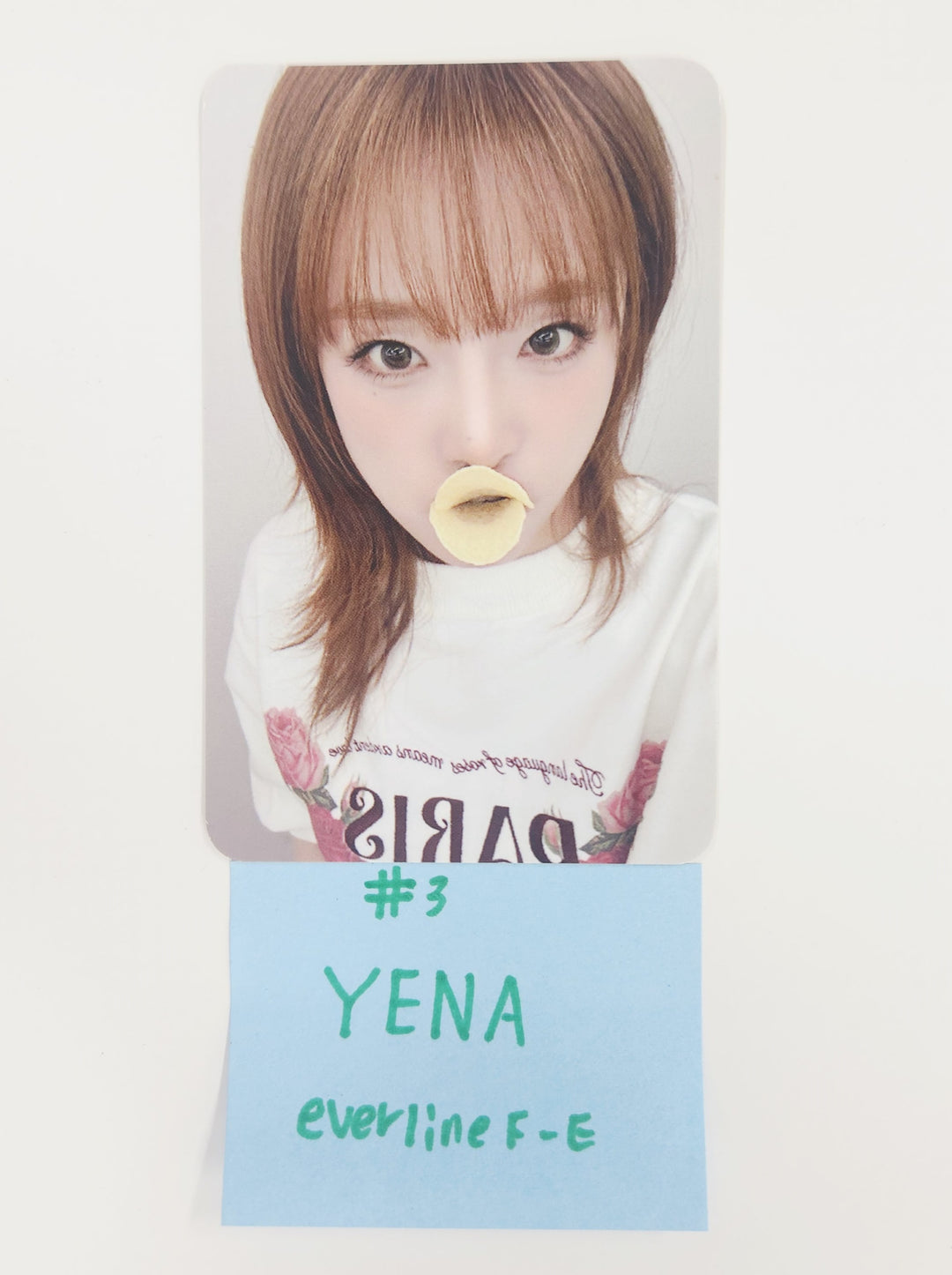 YENA "Blooming Wings" - Everline Fansign Event Photocard [25.8.7]