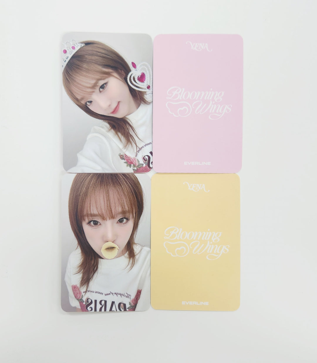 YENA "Blooming Wings" - Everline Fansign Event Photocard [25.8.7]