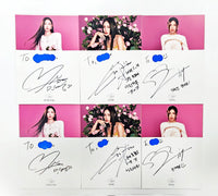 BBGIRLS "LOVE 2" - Hand Autographed(Signed) Paper Set(3ea) [25.8.7]