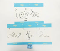 HITGS "Things we love : H" - Hand Autographed(Signed) Paper set(5ea) [25.8.7]