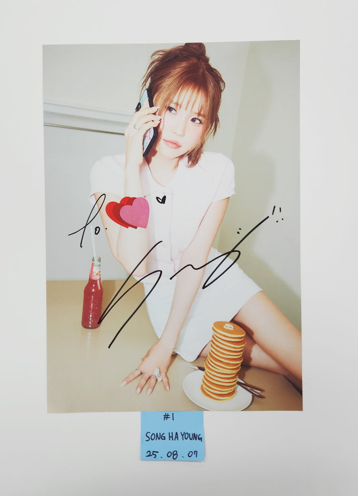 Fromis_9 "From Our 20’s" - A Cut Page From Fansign Event Album [25.8.7]