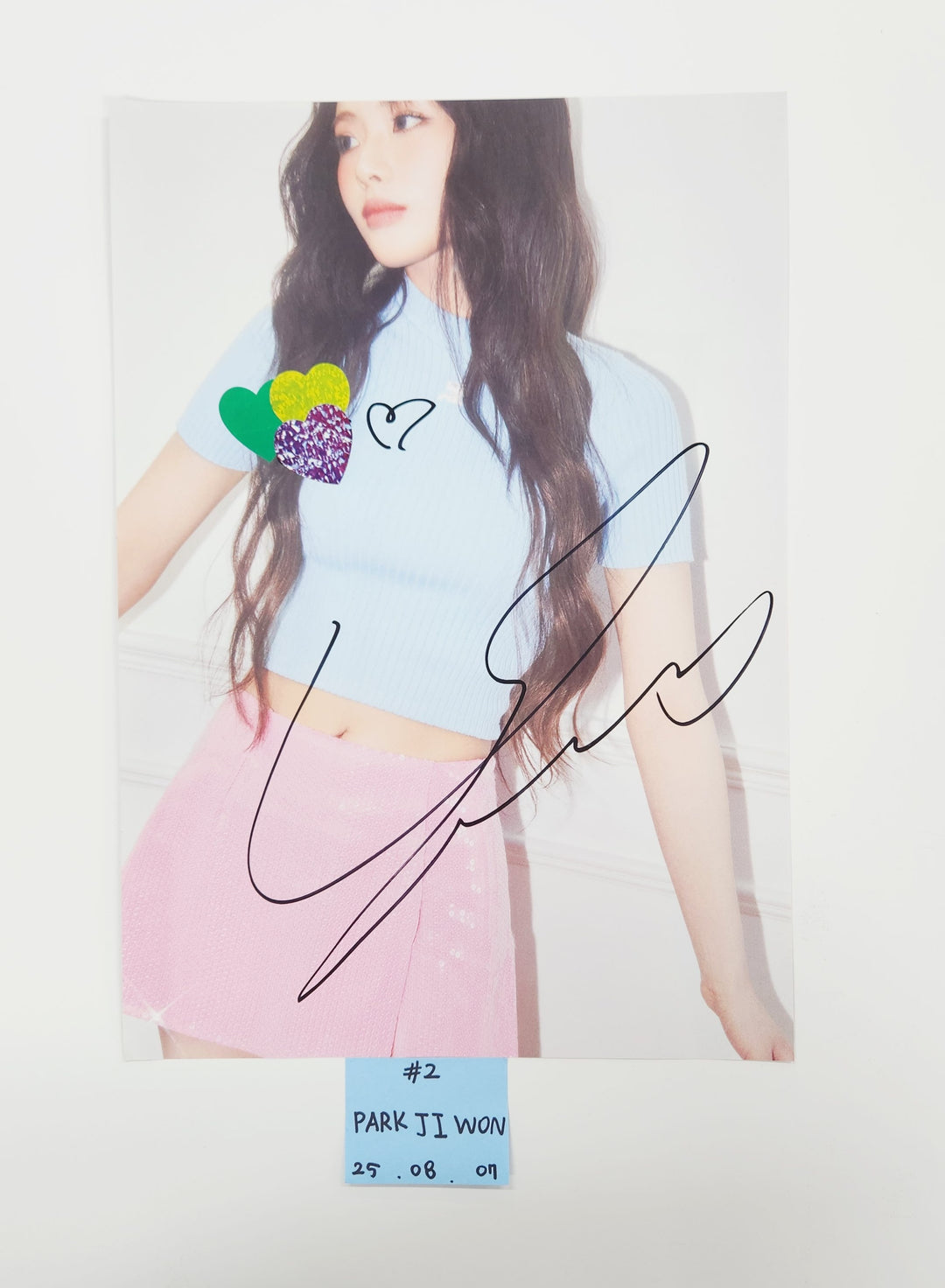 Fromis_9 "From Our 20’s" - A Cut Page From Fansign Event Album [25.8.7]