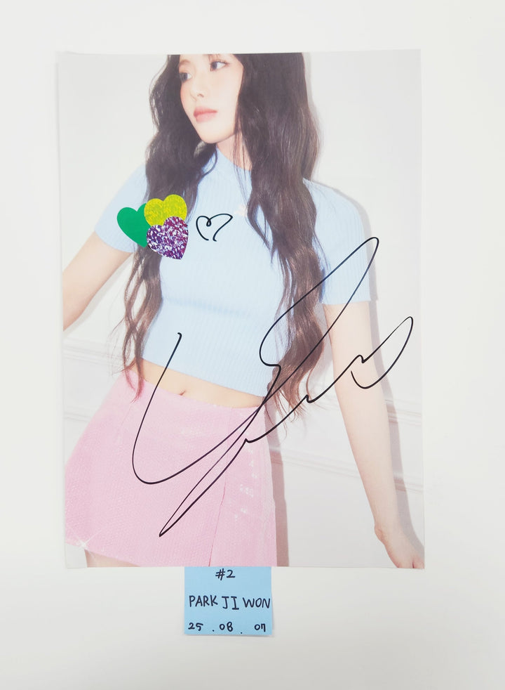 Fromis_9 "From Our 20’s" - A Cut Page From Fansign Event Album [25.8.7]