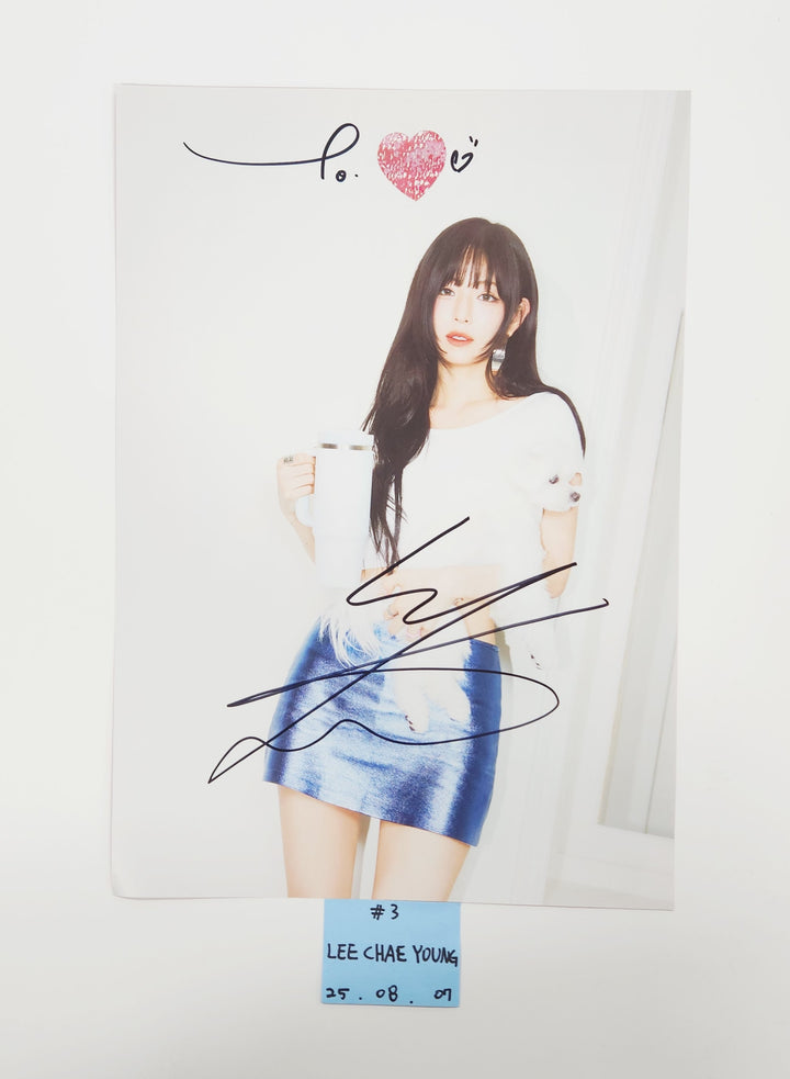 Fromis_9 "From Our 20’s" - A Cut Page From Fansign Event Album [25.8.7]