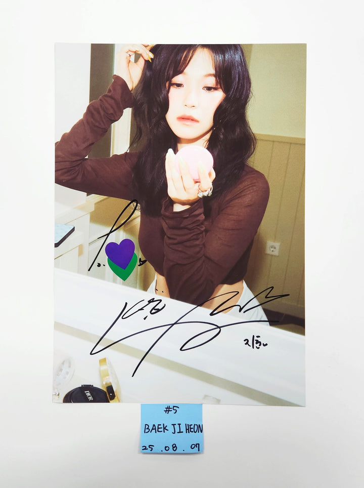 Fromis_9 "From Our 20’s" - A Cut Page From Fansign Event Album [25.8.7]