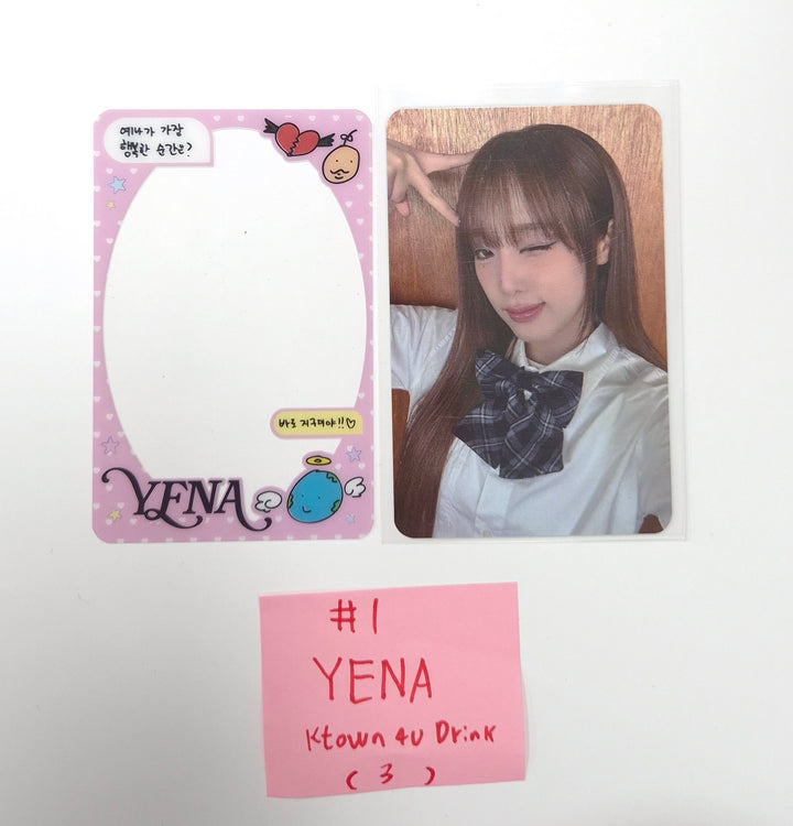YENA "Blooming Wings" - Ktown4U Drink Event Photocard [25.8.8]