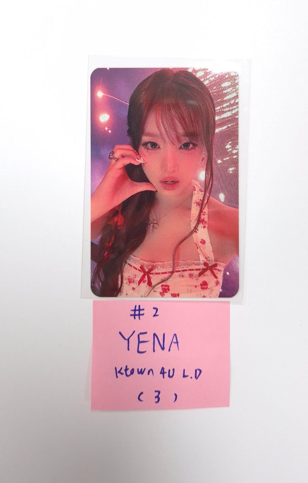 YENA "Blooming Wings" - Ktown4U Lucky Draw Event Photocard [25.8.8]