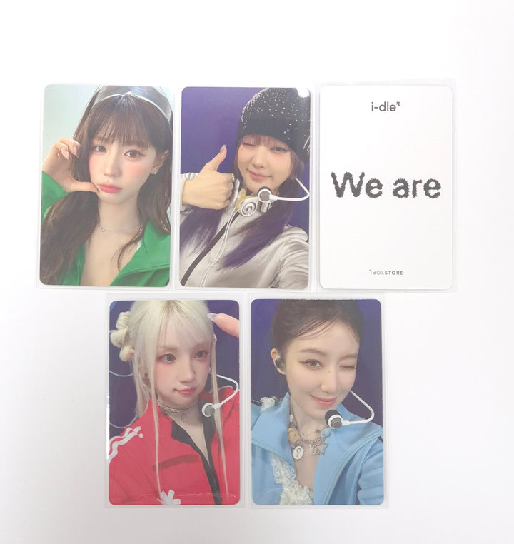 I-DLE "We are" - I-Dol Store Fansign Event Photocard R2 [25.8.8]