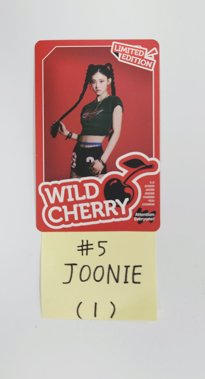 ICHILLIN "WILD CHERRY" - Official Photocard  [25.8.8]
