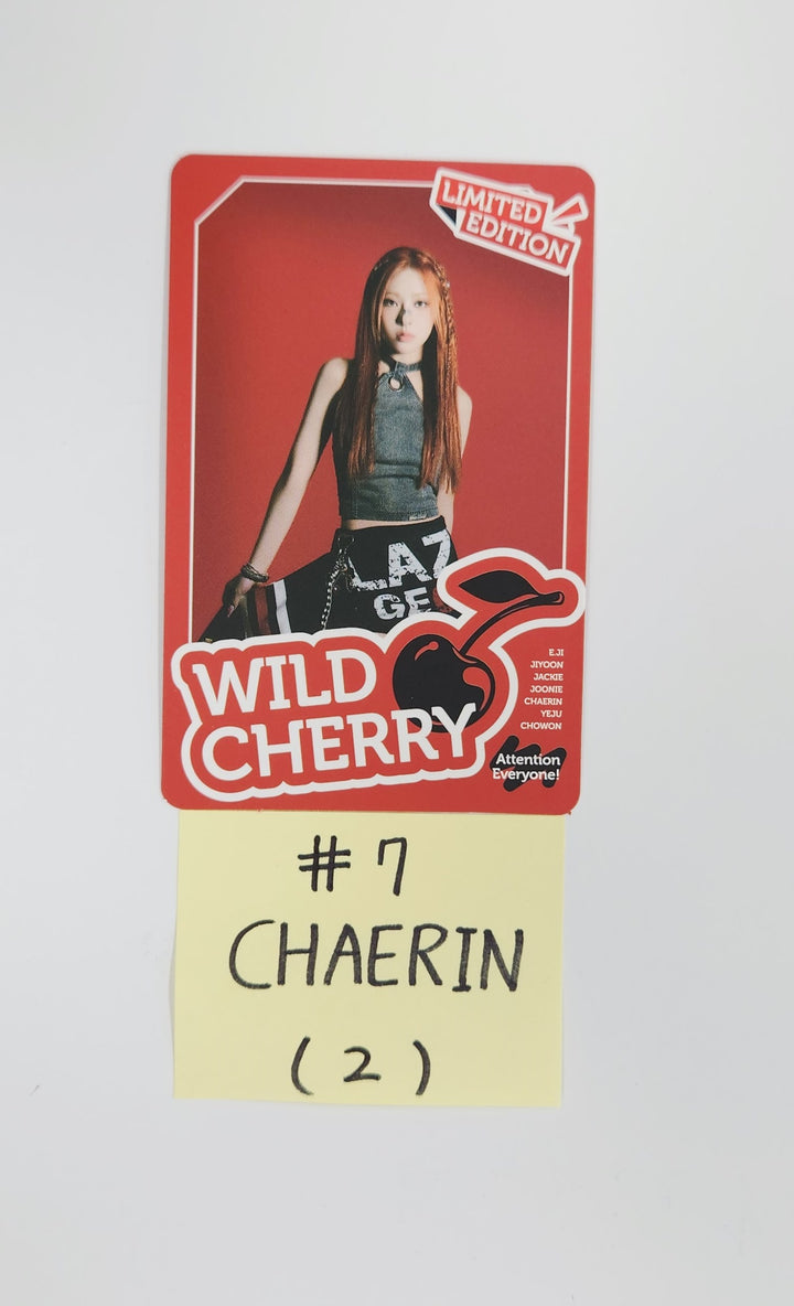 ICHILLIN "WILD CHERRY" - Official Photocard  [25.8.8]