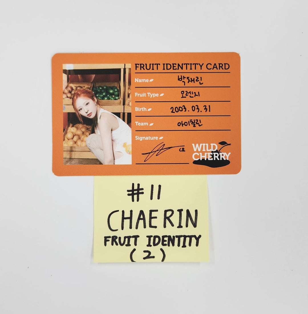 ICHILLIN "WILD CHERRY" - Official Photocard  [25.8.8]