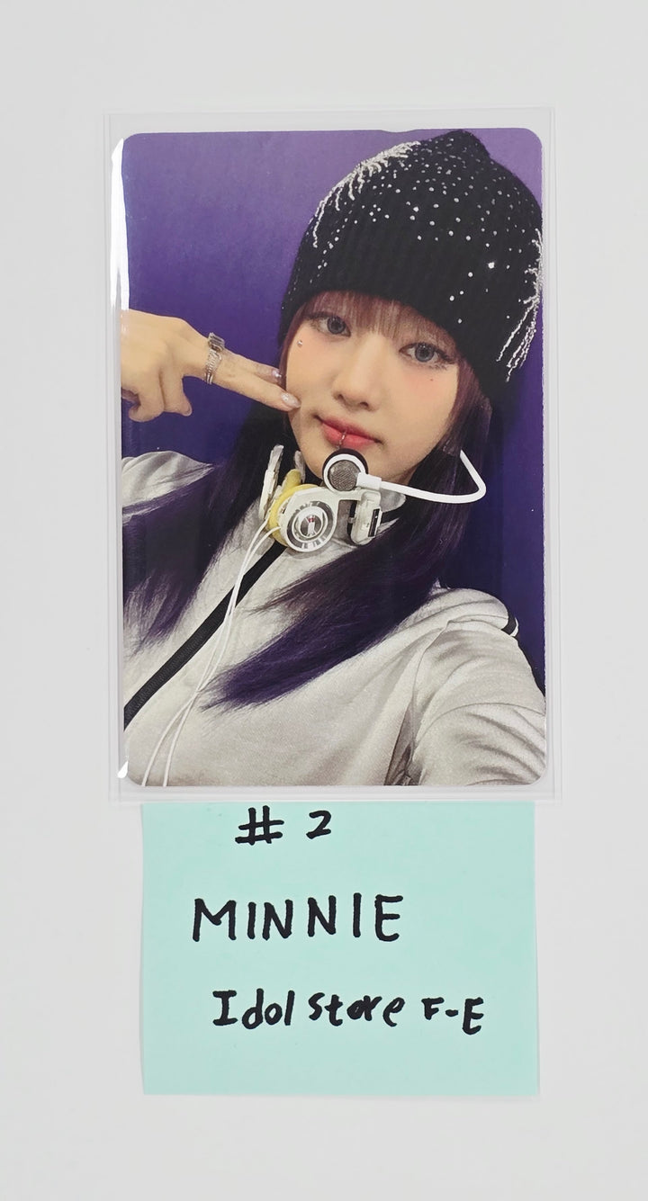 I-DLE "We are" - I-Dol Store Fansign Event Photocard R3 [25.8.11]