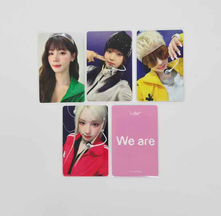 I-DLE "We are" - I-Dol Store Fansign Event Photocard R3 [25.8.11]