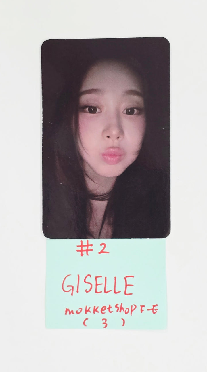 Aespa "Dirty Work" - Mokket Shop Fansign Event Photocard [25.8.11]