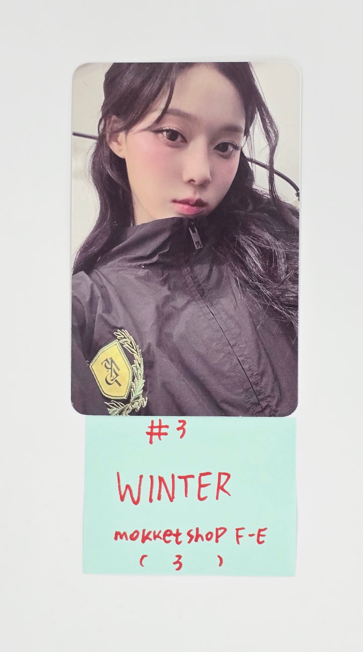 Aespa "Dirty Work" - Mokket Shop Fansign Event Photocard [25.8.11]
