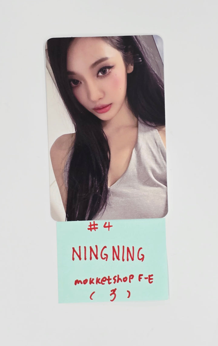 Aespa "Dirty Work" - Mokket Shop Fansign Event Photocard [25.8.11]