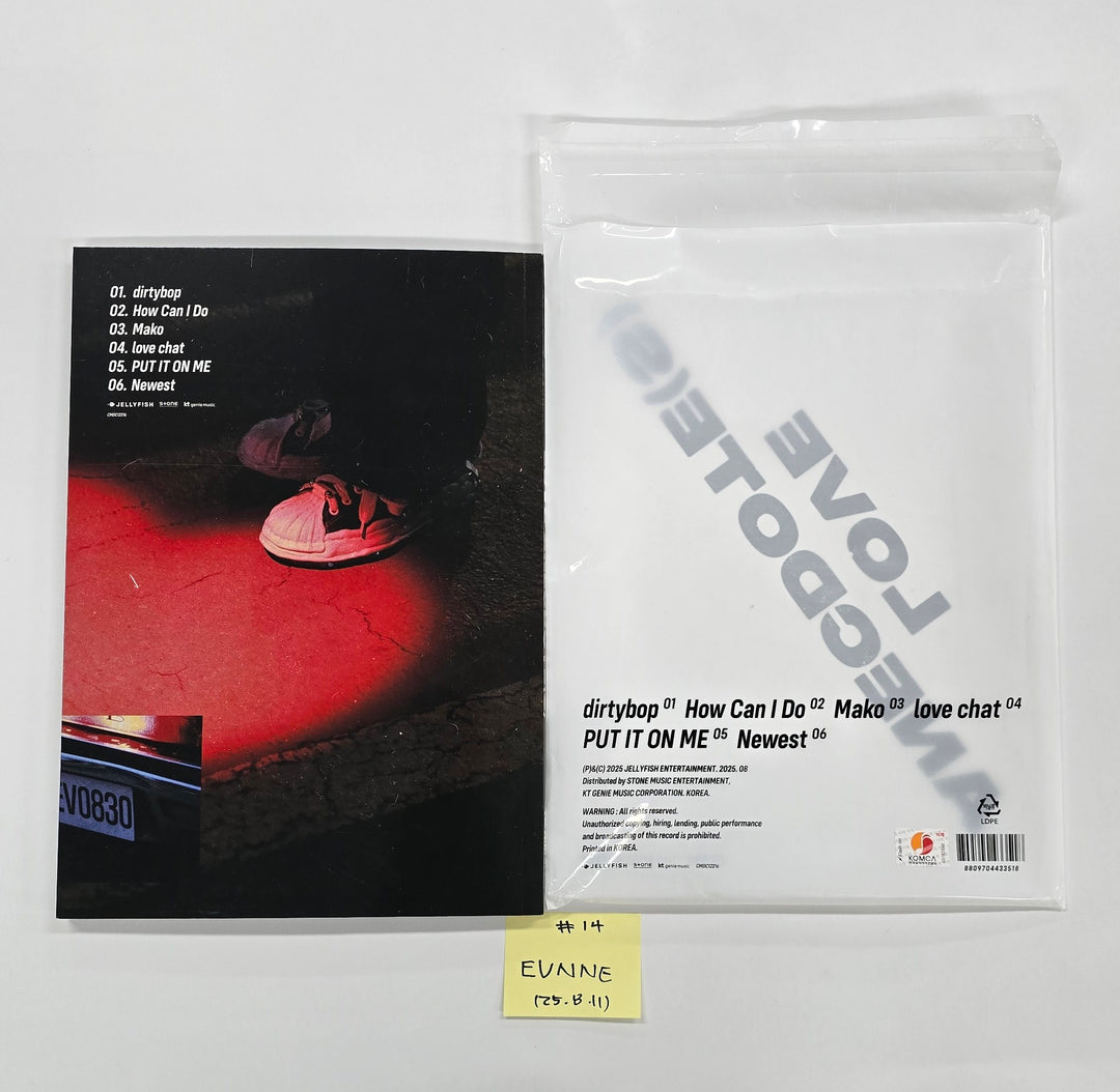 CLOSE YOUR EYES "Snowy Summer", EPEX "소화(韶華)", EVNNE "LOVE ANECDOTE(S)" - Hand Autographed(Signed) Promo Album [25.8.11]