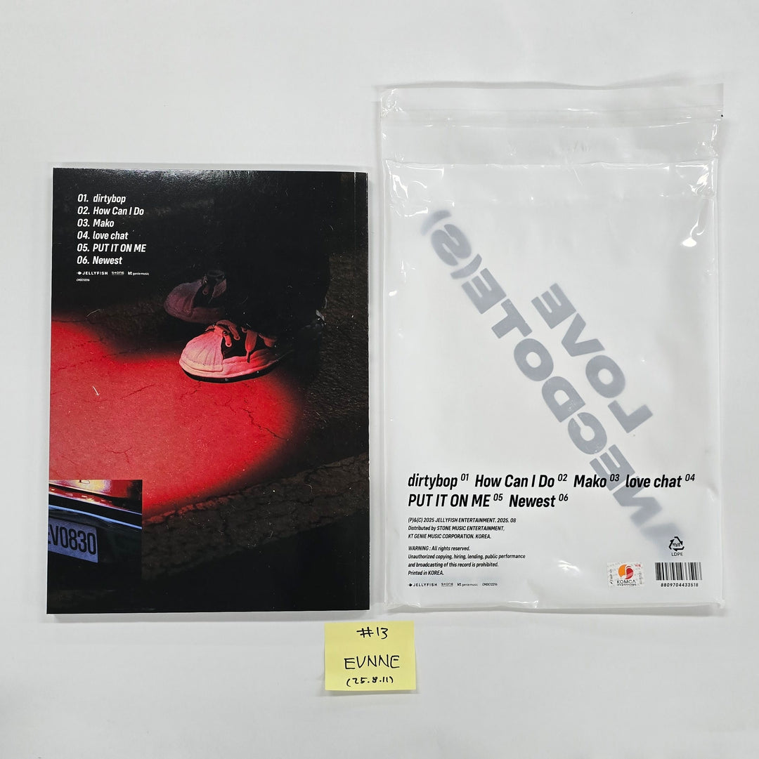 CLOSE YOUR EYES "Snowy Summer", EPEX "소화(韶華)", EVNNE "LOVE ANECDOTE(S)" - Hand Autographed(Signed) Promo Album [25.8.11]