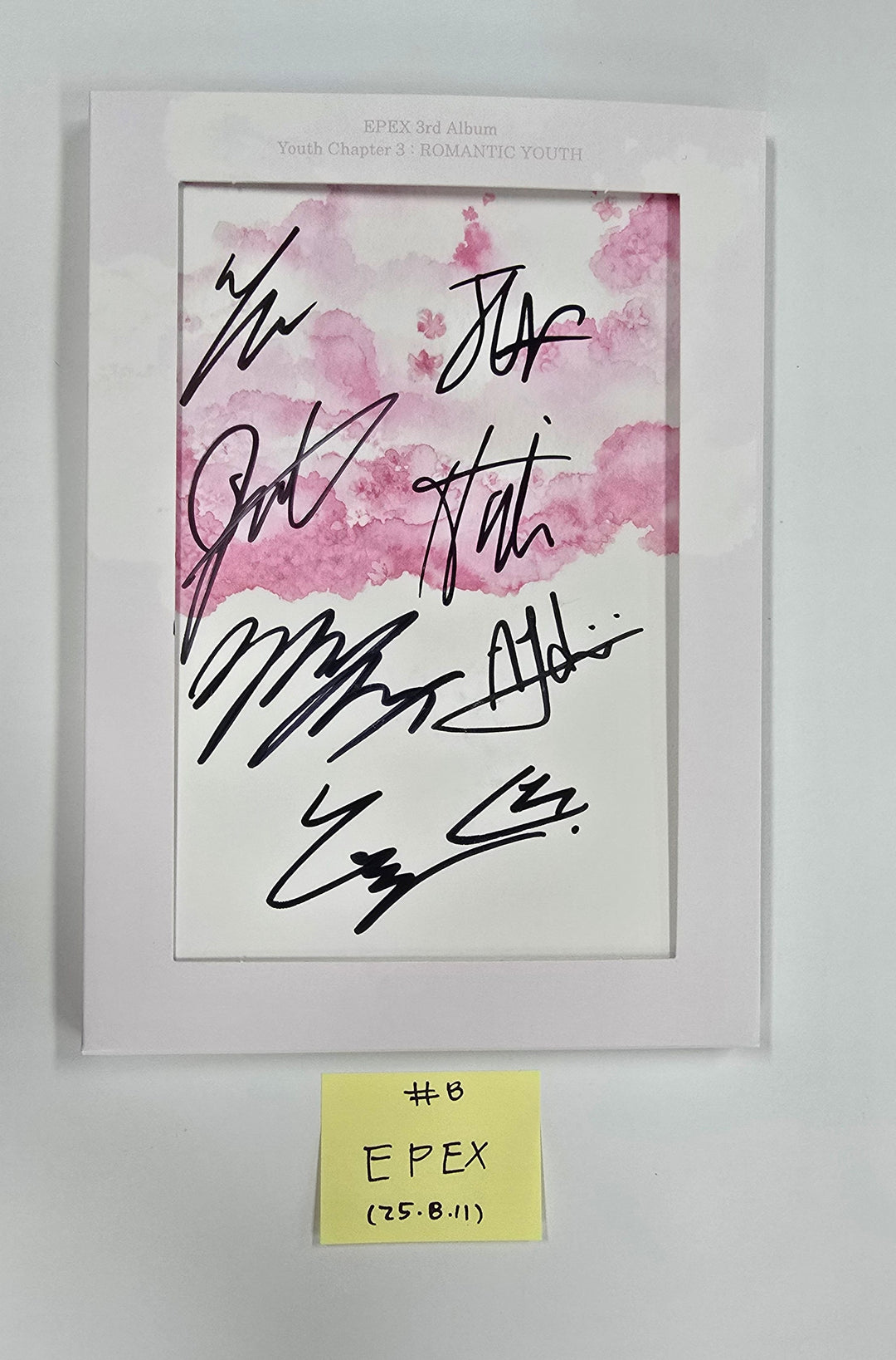 CLOSE YOUR EYES "Snowy Summer", EPEX "소화(韶華)", EVNNE "LOVE ANECDOTE(S)" - Hand Autographed(Signed) Promo Album [25.8.11]