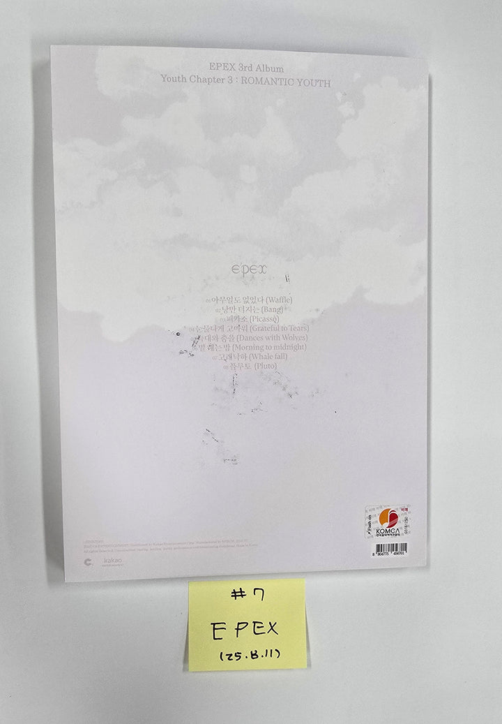 CLOSE YOUR EYES "Snowy Summer", EPEX "소화(韶華)", EVNNE "LOVE ANECDOTE(S)" - Hand Autographed(Signed) Promo Album [25.8.11]