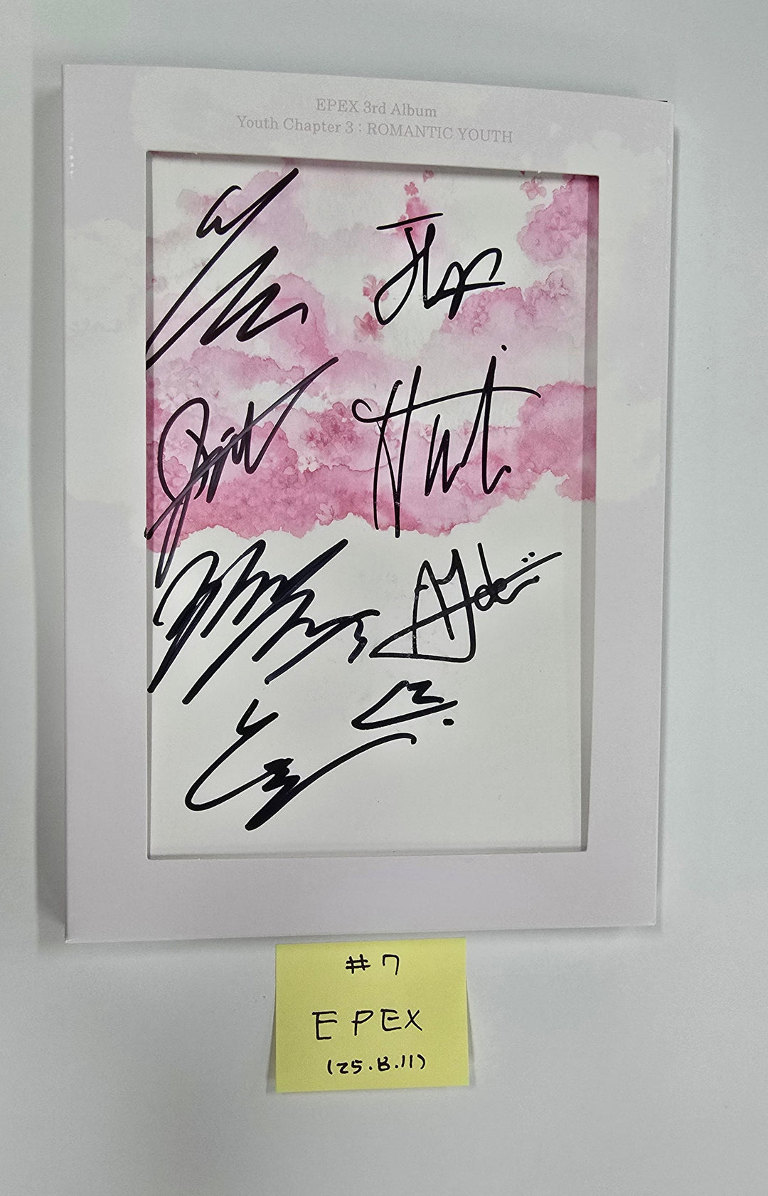 CLOSE YOUR EYES "Snowy Summer", EPEX "소화(韶華)", EVNNE "LOVE ANECDOTE(S)" - Hand Autographed(Signed) Promo Album [25.8.11]