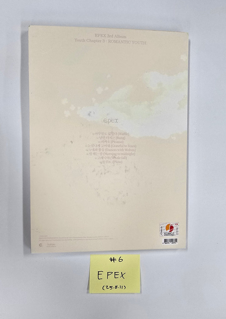 CLOSE YOUR EYES "Snowy Summer", EPEX "소화(韶華)", EVNNE "LOVE ANECDOTE(S)" - Hand Autographed(Signed) Promo Album [25.8.11]