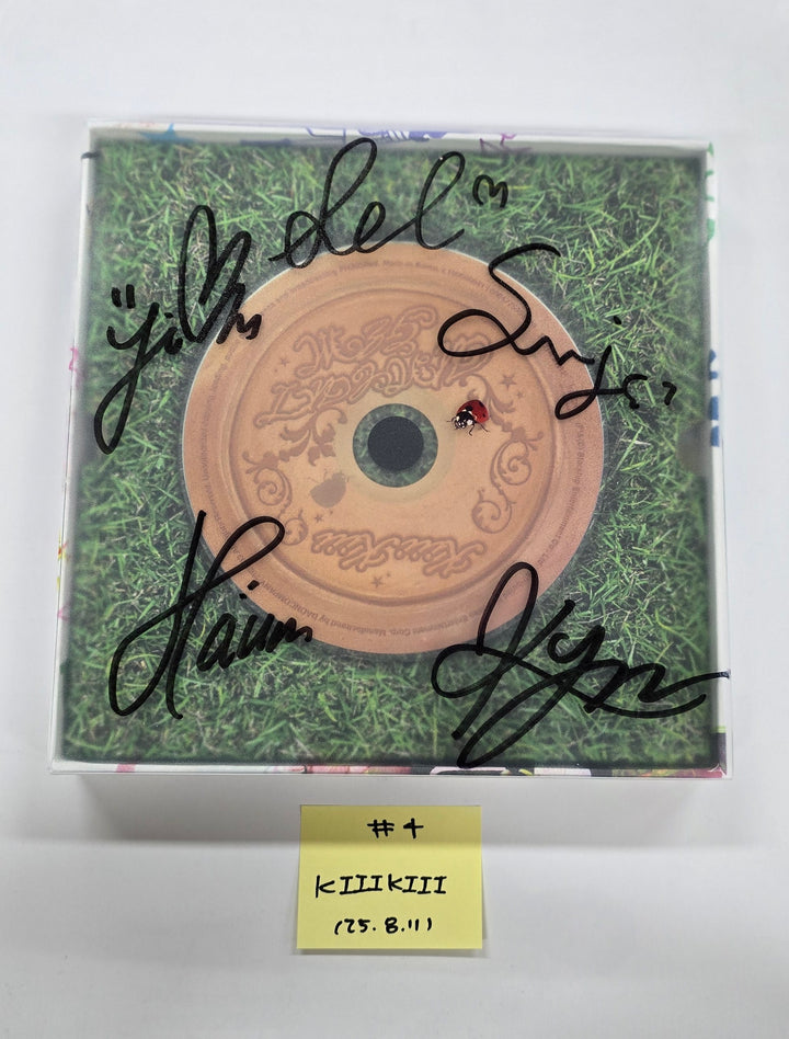 KIIIKIII "UNCUT GEM", SAY MY NAME " ILy", YENA "Blooming Wings", IFEYE "Sweet Tang" - Hand Autographed(Signed) Promo Album [25.8.11]