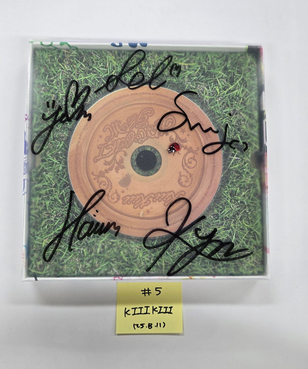 KIIIKIII "UNCUT GEM", SAY MY NAME " ILy", YENA "Blooming Wings", IFEYE "Sweet Tang" - Hand Autographed(Signed) Promo Album [25.8.11]