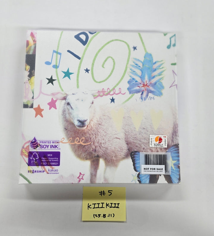 KIIIKIII "UNCUT GEM", SAY MY NAME " ILy", YENA "Blooming Wings", IFEYE "Sweet Tang" - Hand Autographed(Signed) Promo Album [25.8.11]
