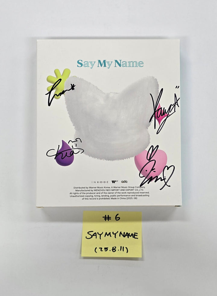 KIIIKIII "UNCUT GEM", SAY MY NAME " ILy", YENA "Blooming Wings", IFEYE "Sweet Tang" - Hand Autographed(Signed) Promo Album [25.8.11]
