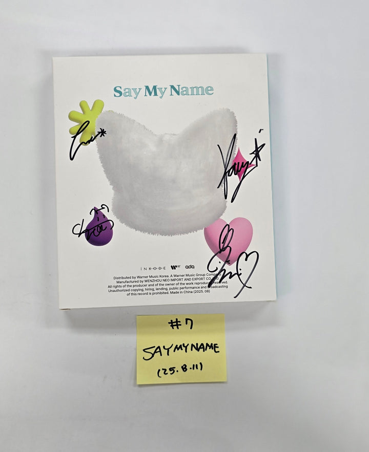 KIIIKIII "UNCUT GEM", SAY MY NAME " ILy", YENA "Blooming Wings", IFEYE "Sweet Tang" - Hand Autographed(Signed) Promo Album [25.8.11]