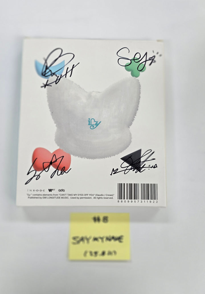KIIIKIII "UNCUT GEM", SAY MY NAME " ILy", YENA "Blooming Wings", IFEYE "Sweet Tang" - Hand Autographed(Signed) Promo Album [25.8.11]